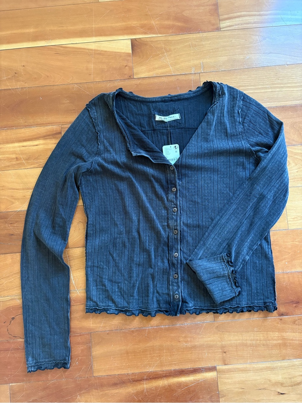 Free People We the Free Penny Pointelle Cardigan